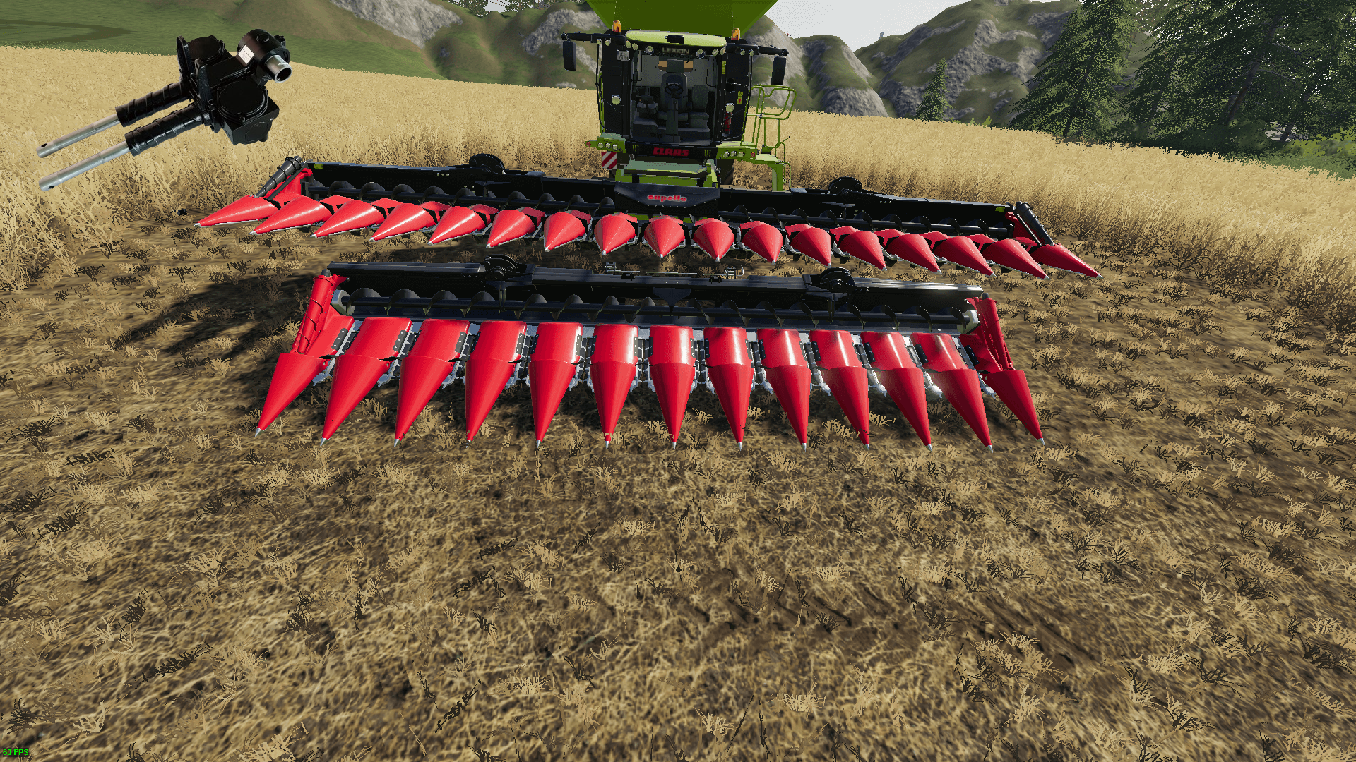 Aluminium maïsmaaibordversnellingsbak voor graanoogstmachine